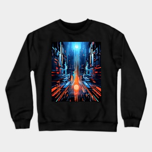 Street illumination Crewneck Sweatshirt